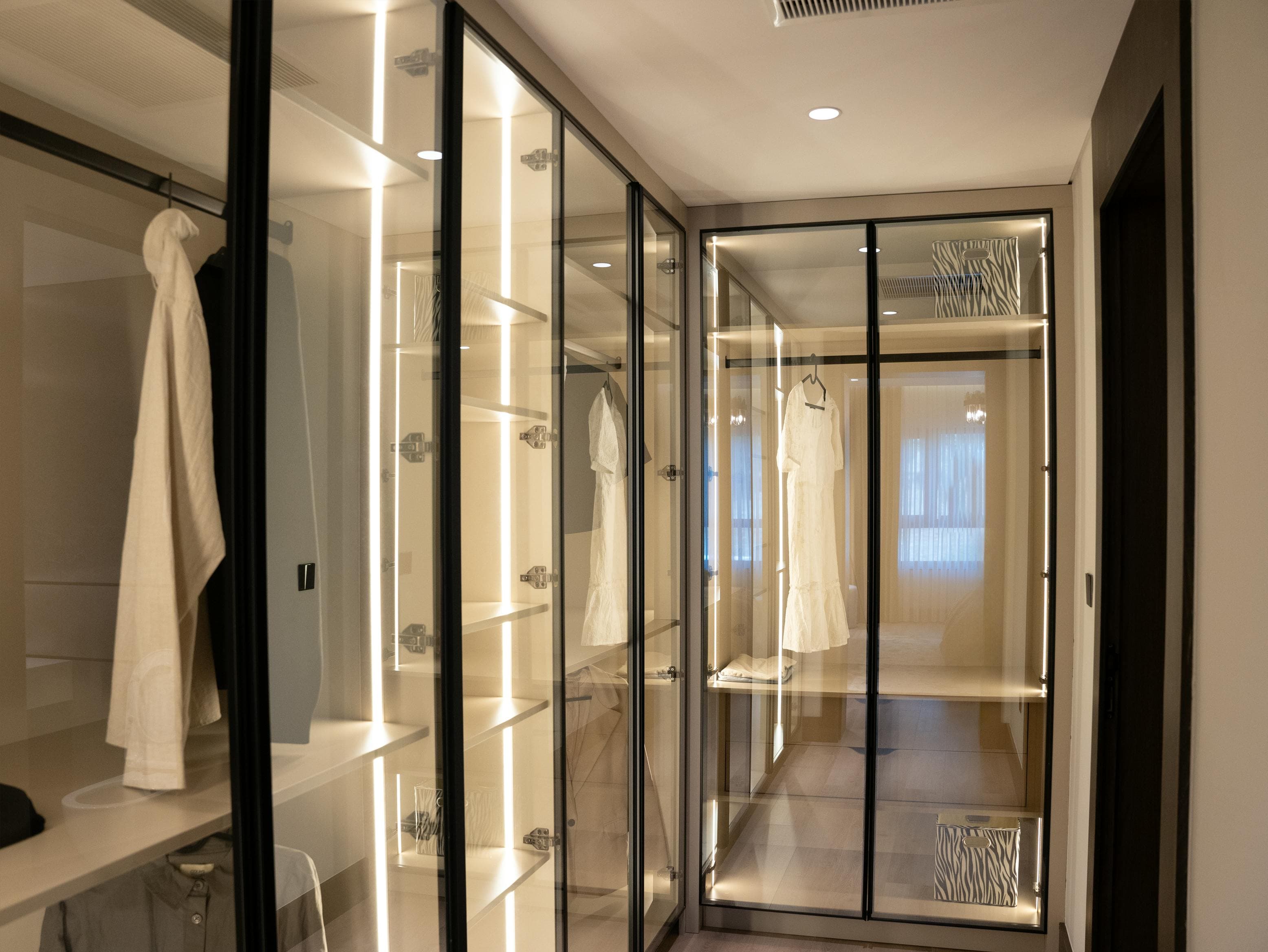 Glass Shutter Wardrobes view 3