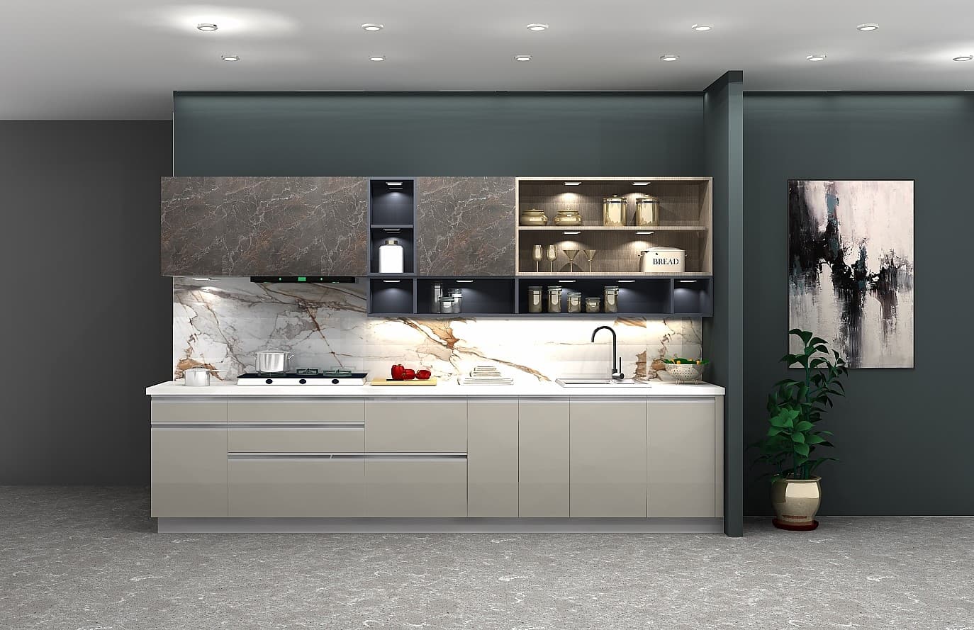 Parallel Kitchen