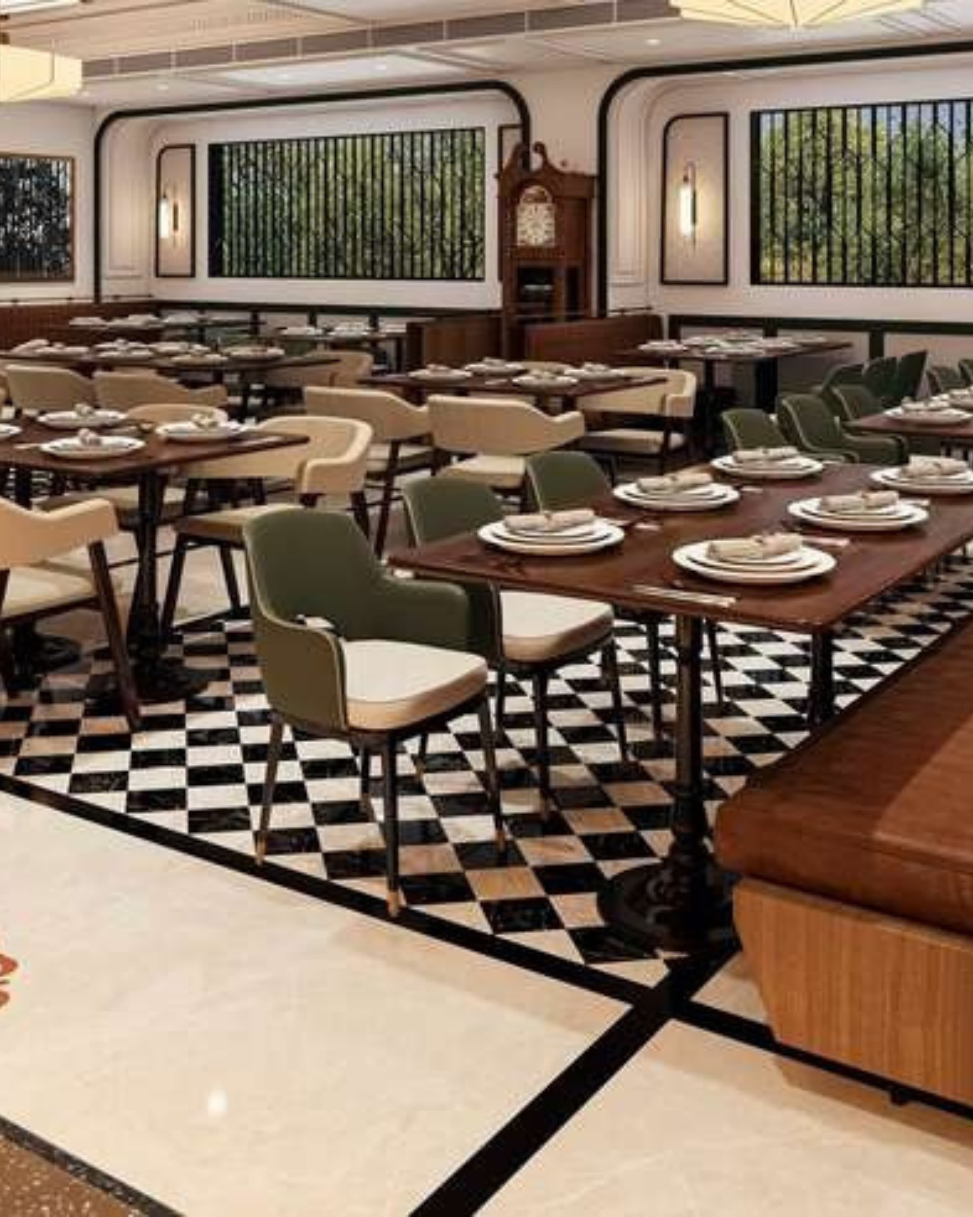 Shadab Restaurant — interior detail 1